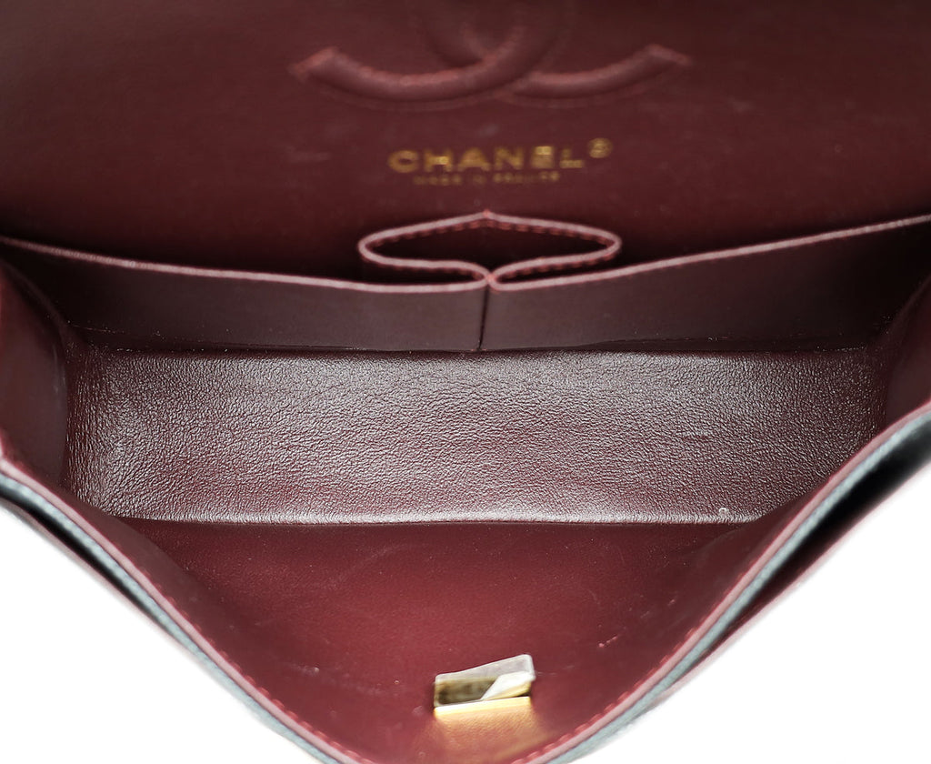 Chanel Black CC Classic Double Flap Small Bag