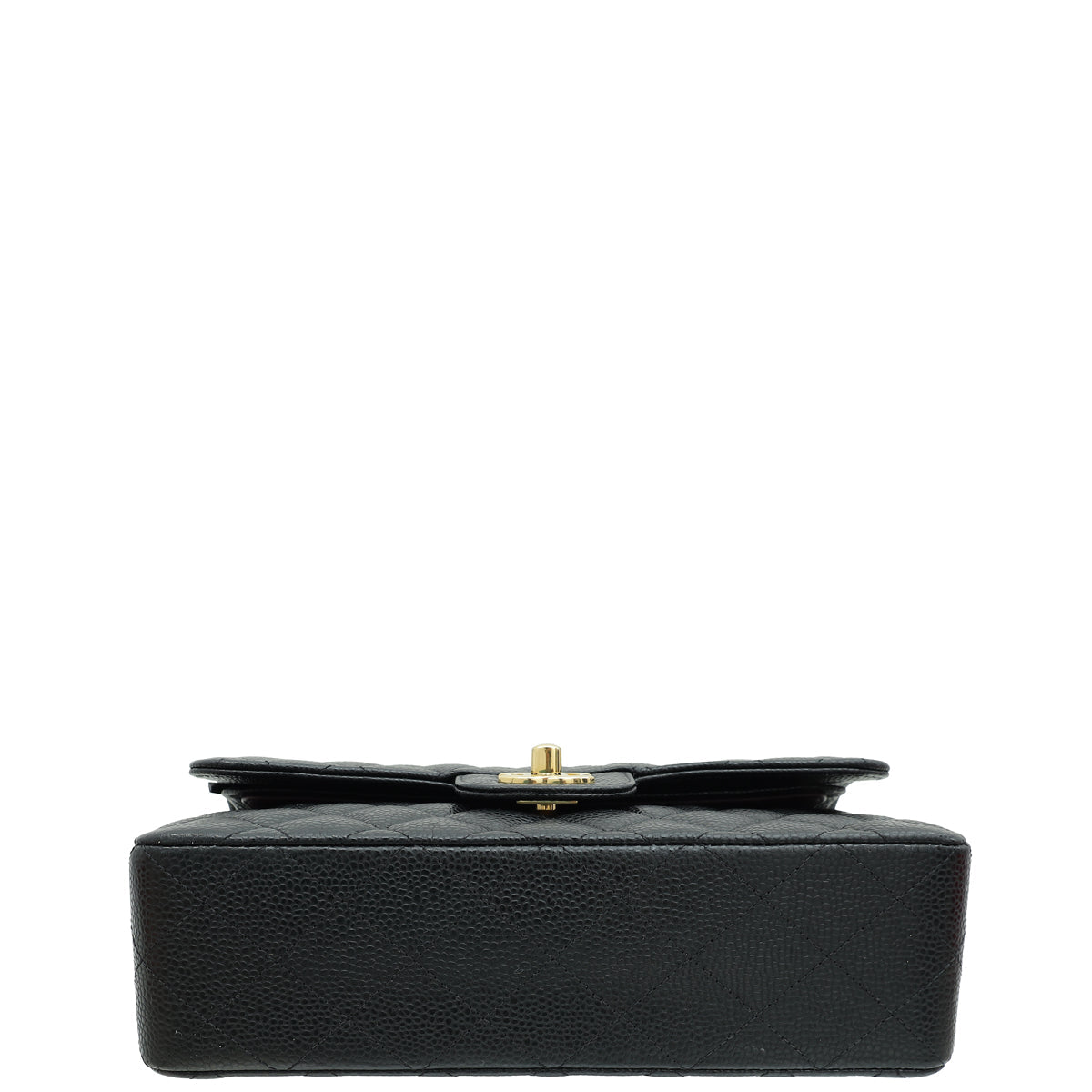 Chanel Black CC Classic Double Flap Small Bag