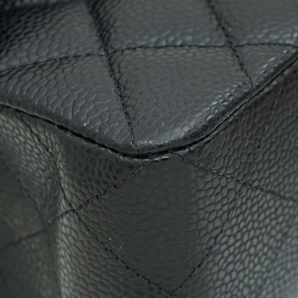 Chanel Black CC Classic Double Flap Small Bag