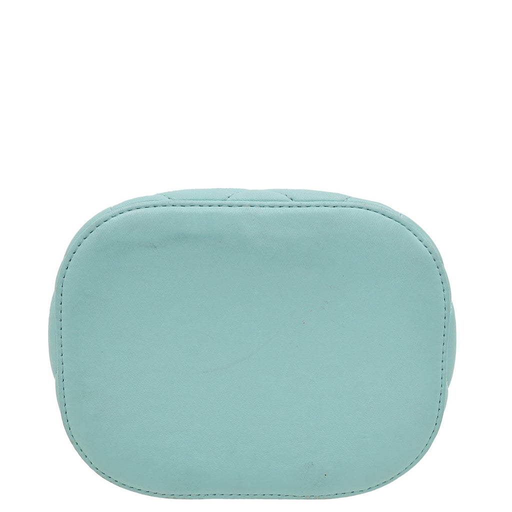 Chanel Mint Green CC Trendy Vanity Case