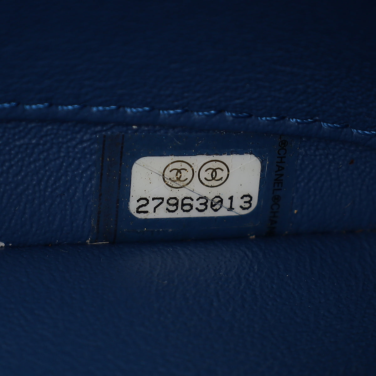 Chanel Blue Trendy Flap Bag