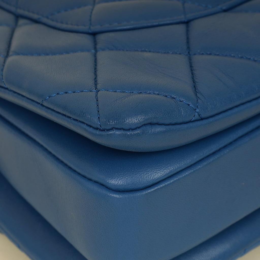 Chanel Blue Trendy Flap Bag