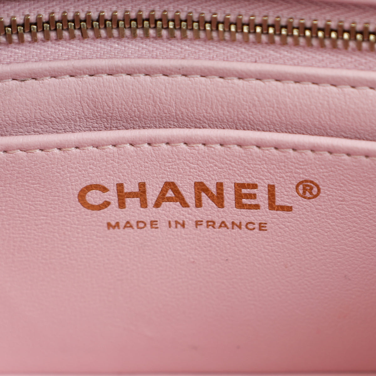 Chanel Rose Clair CC Camellia Crush Mini Rectangular Flap Bag