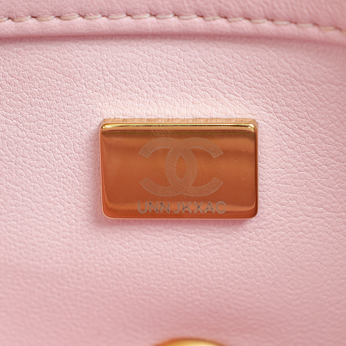 Chanel Rose Clair CC Camellia Crush Mini Rectangular Flap Bag