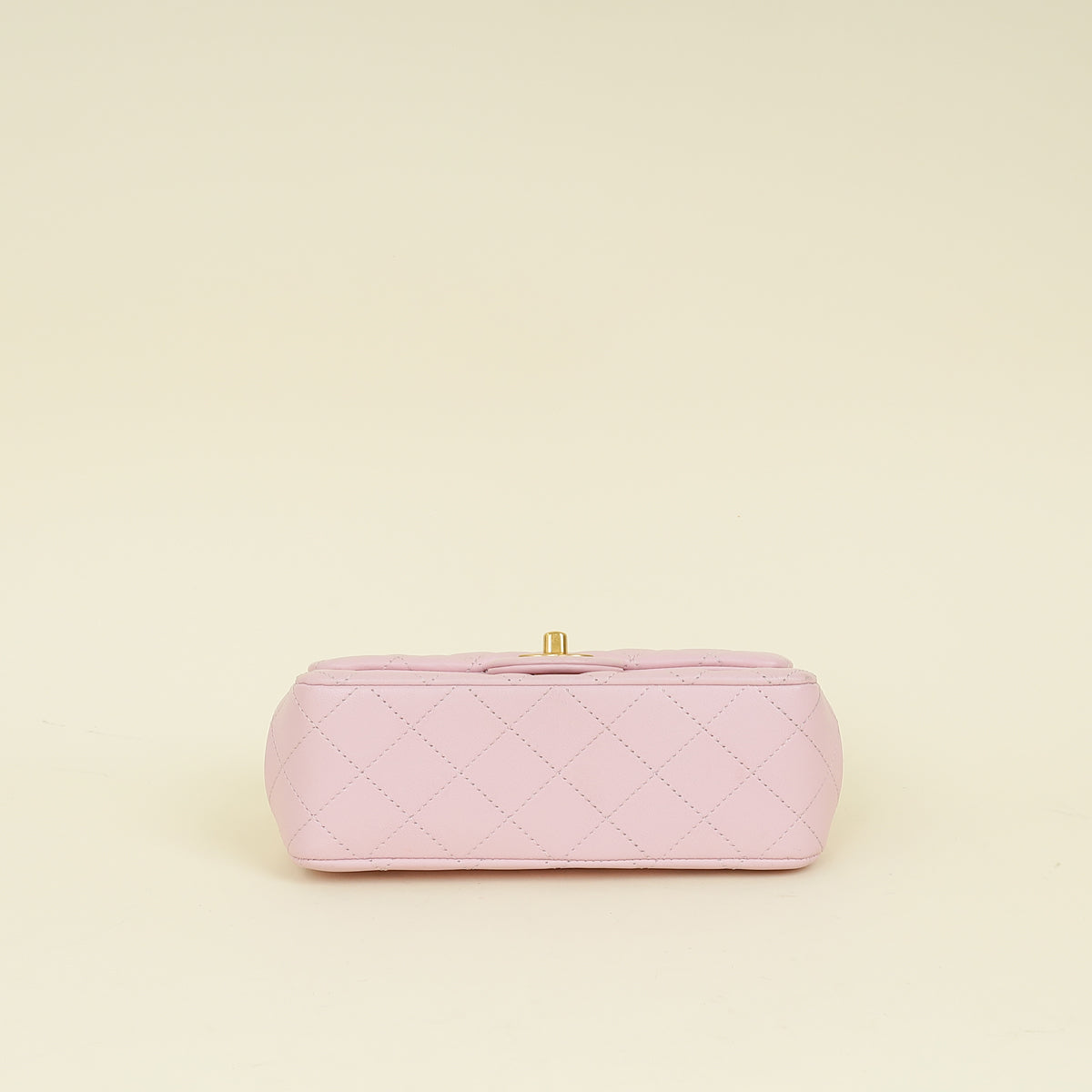 Chanel Rose Clair CC Camellia Crush Mini Rectangular Flap Bag