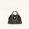 Chanel Black CC Chanel 25 Small Handbag