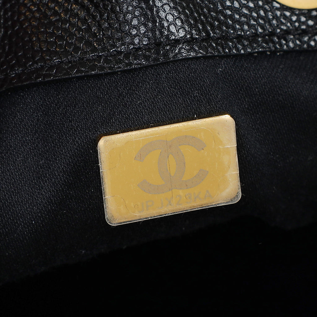 Chanel Black CC Chanel 25 Small Handbag