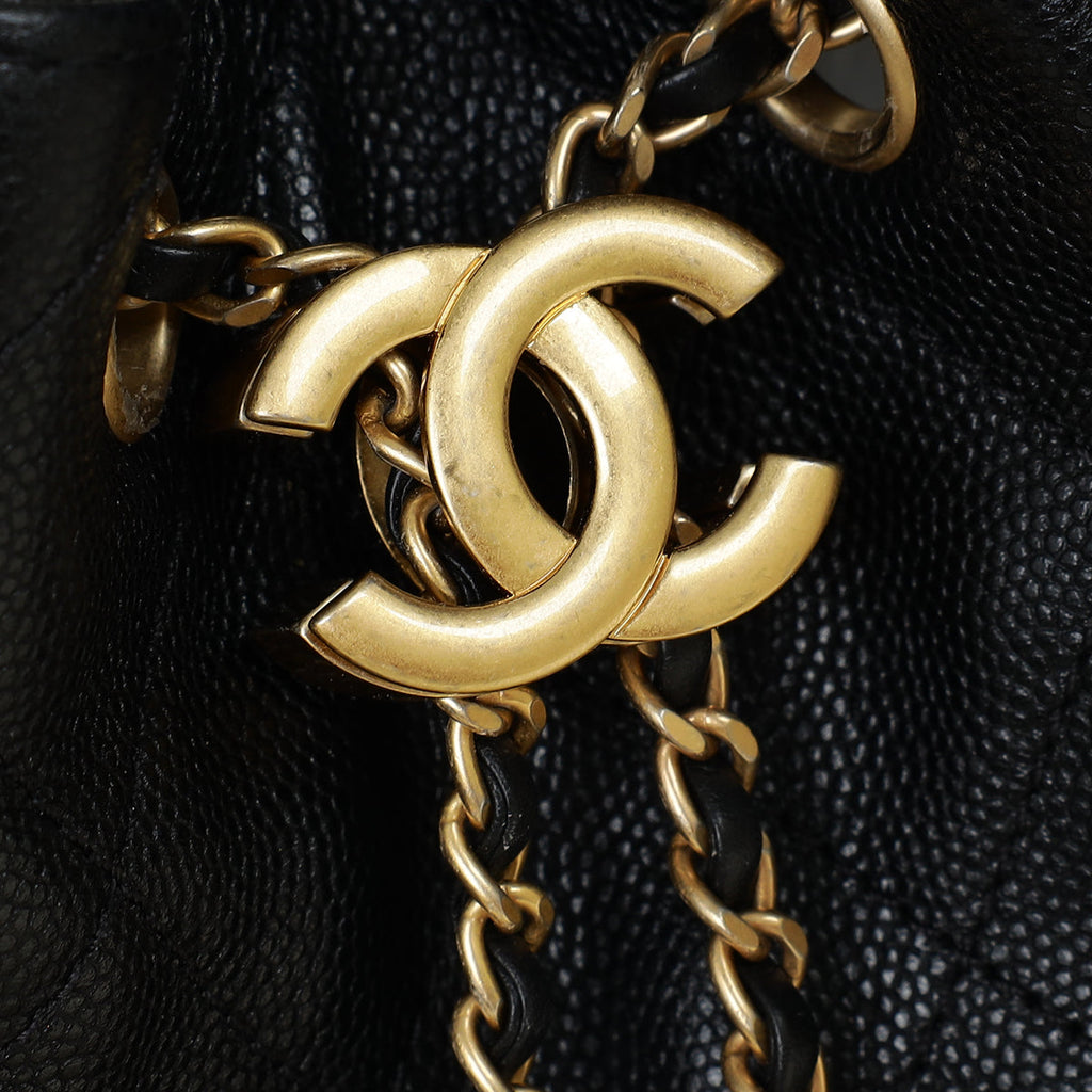 Chanel Black CC Chanel 25 Small Handbag