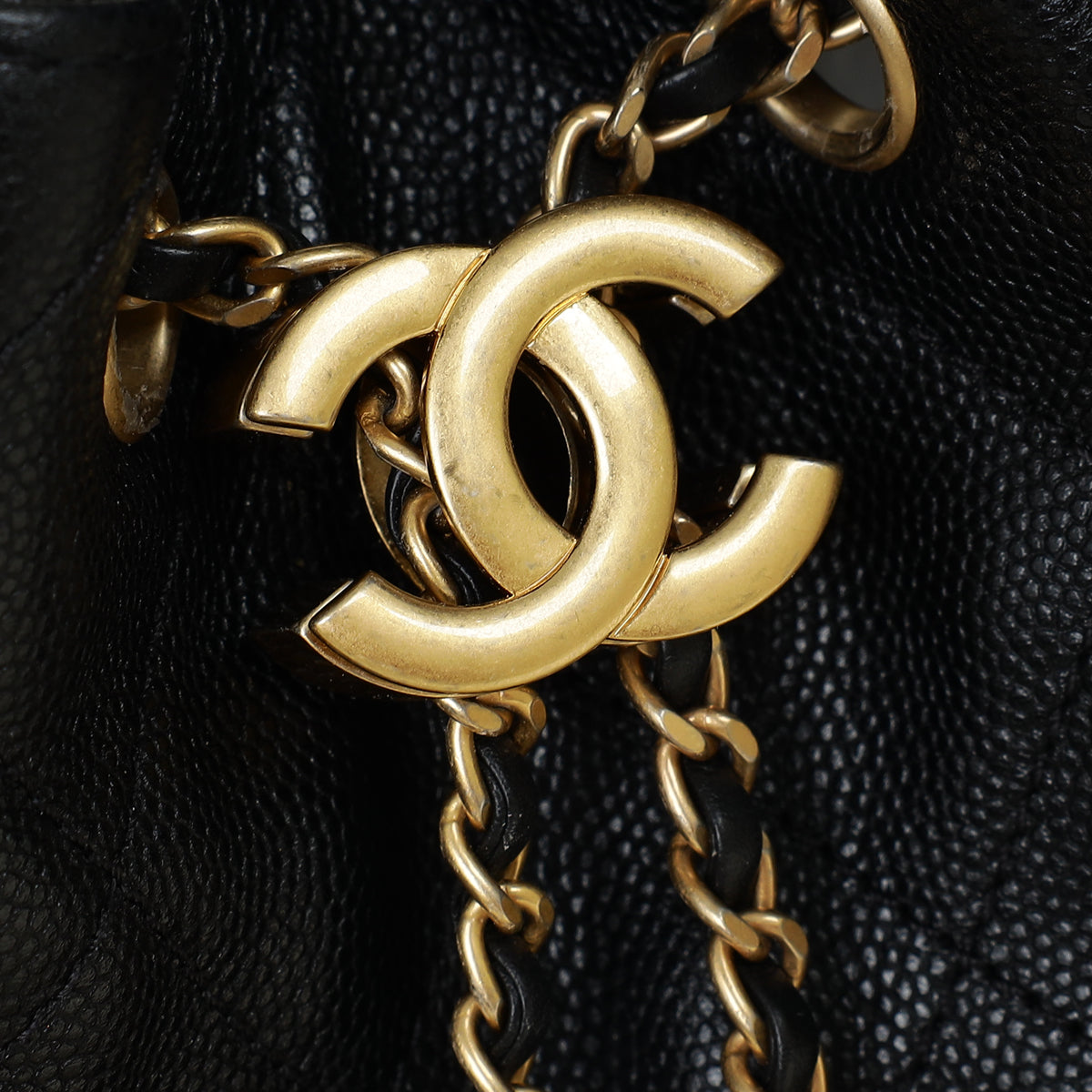 Chanel Black CC Chanel 25 Small Handbag