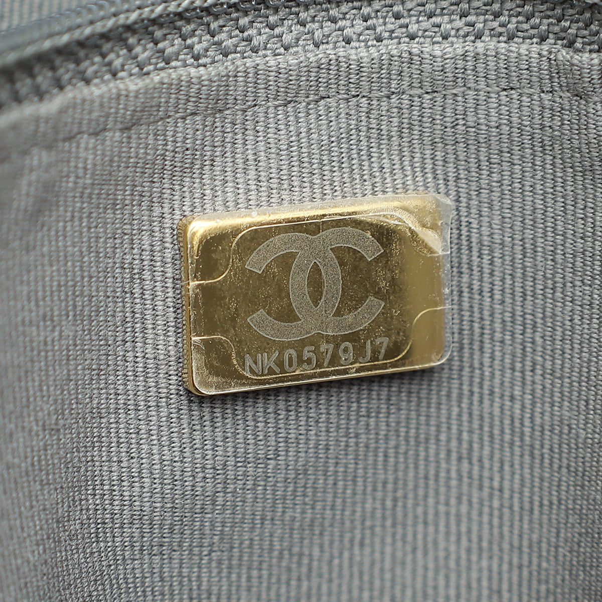 Chanel Grey CC 19 Wallet On Chain