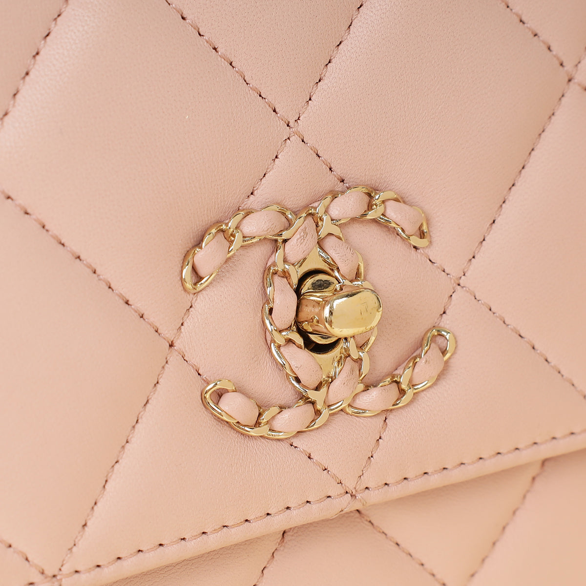 Chanel Pink CC Trendy Flap Bag