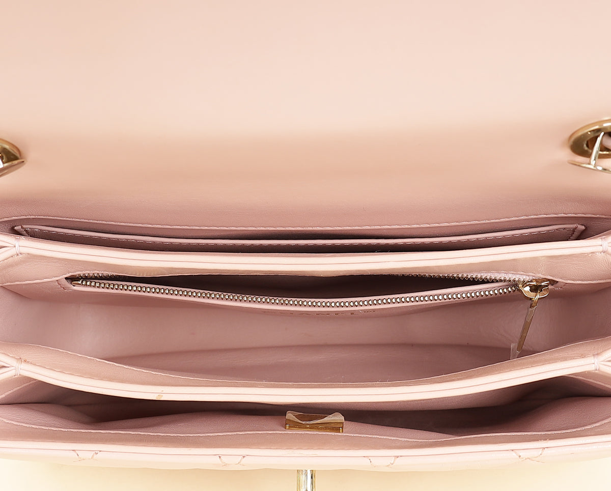 Chanel Pink CC Trendy Flap Bag