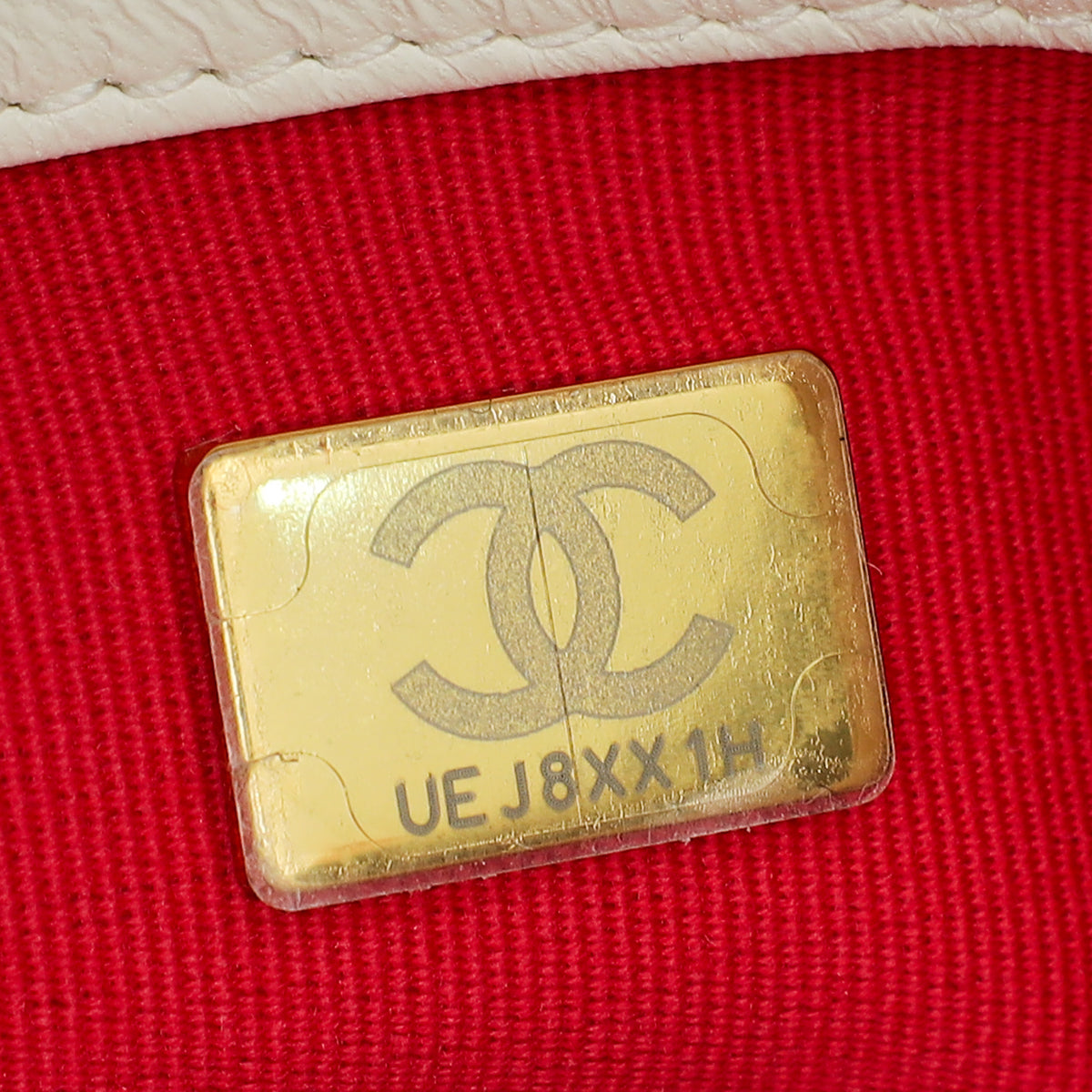 Chanel White CC Plexiglass Quilted Coco Love Flap Bag