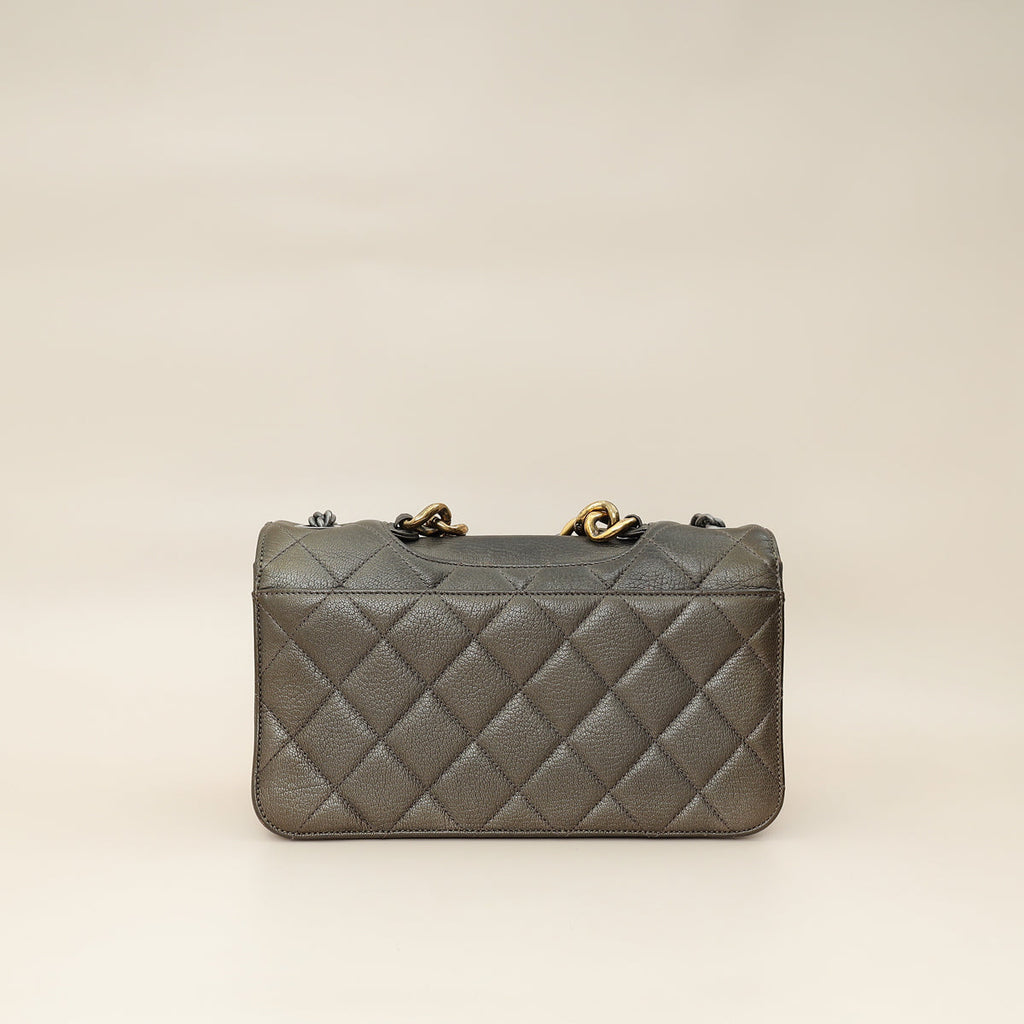 Chanel Bronze CC Perfect Edge Flap Bag