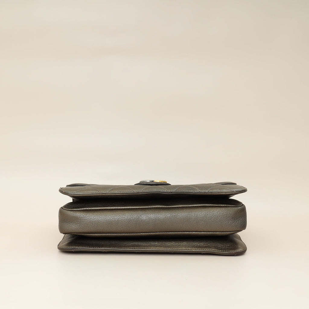 Chanel Bronze CC Perfect Edge Flap Bag