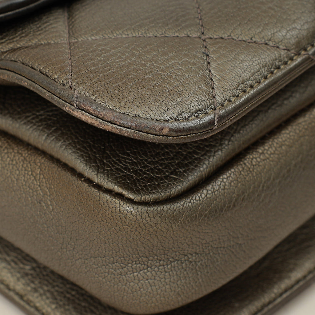 Chanel Bronze CC Perfect Edge Flap Bag