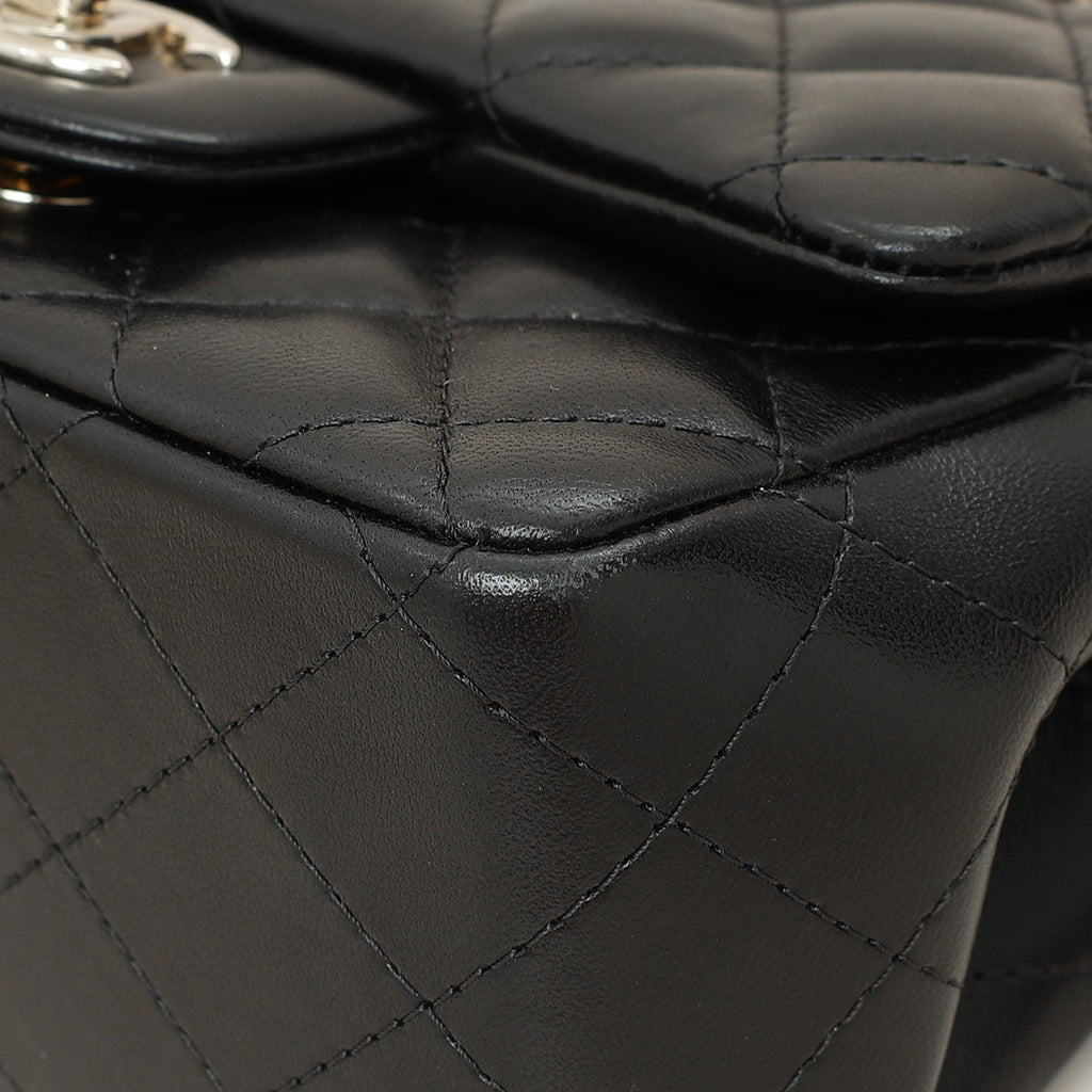 Chanel Black CC Classic Mini Square Bag