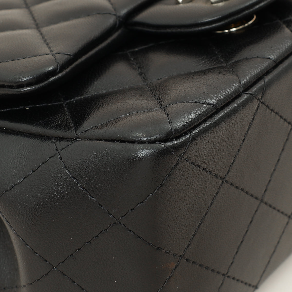 Chanel Black CC Classic Mini Square Bag