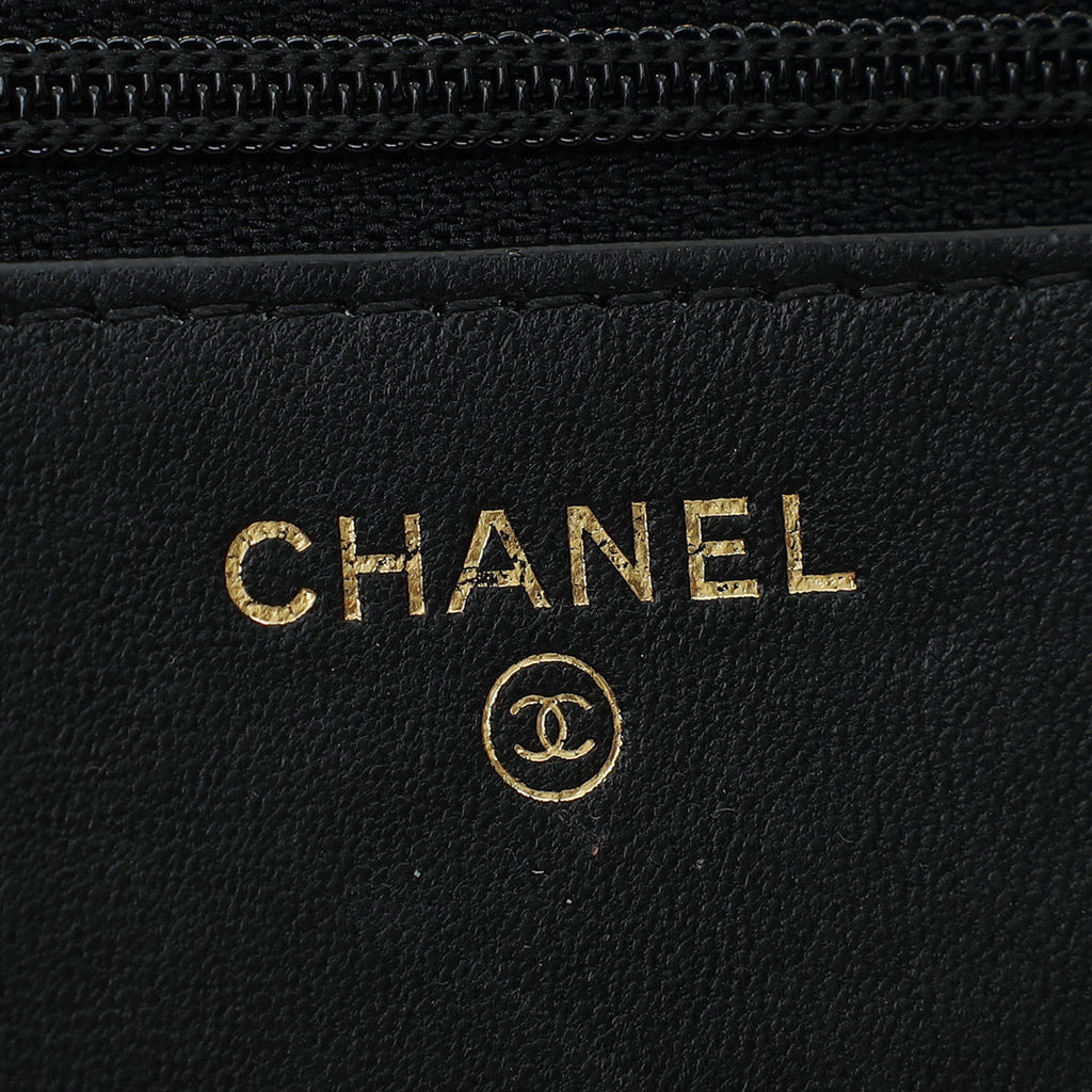 Chanel Black CC Trendy Wallet on Chain