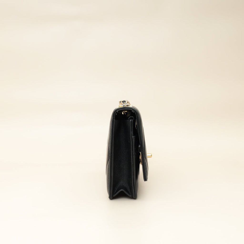 Chanel Black CC Trendy Wallet on Chain