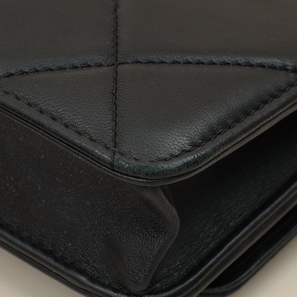 Chanel Black CC Trendy Wallet on Chain
