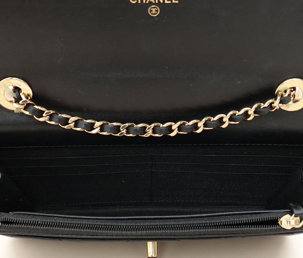 Chanel Black CC Trendy Wallet on Chain