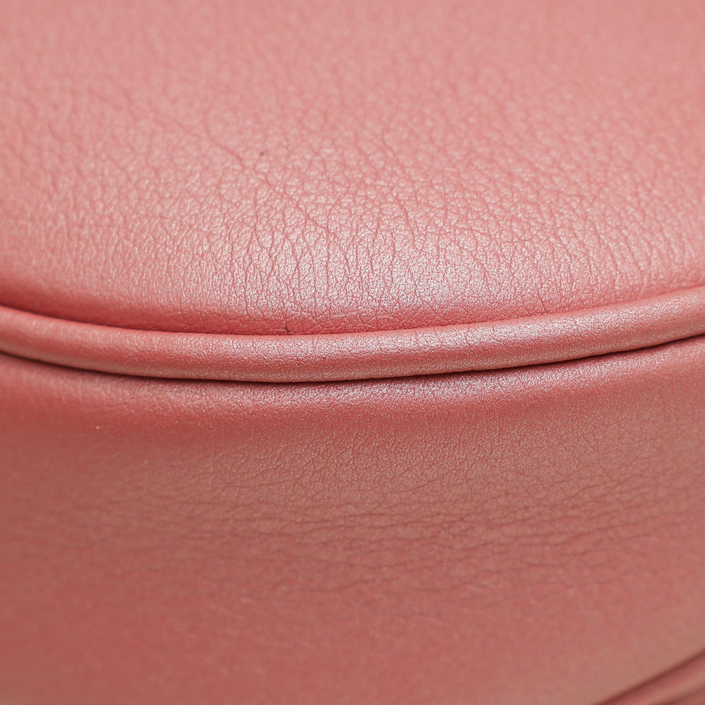 Chanel  Metallic Rose CC Belt Bag