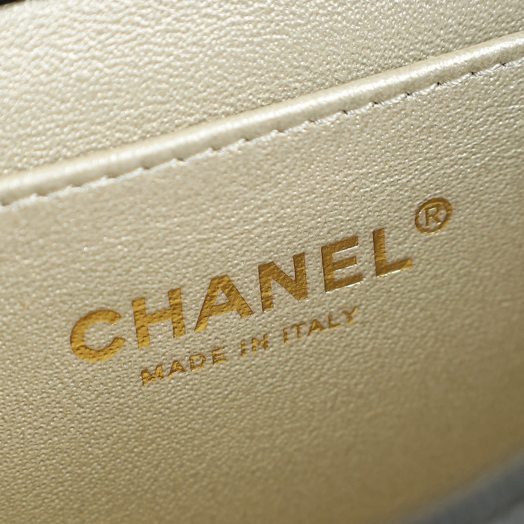 Chanel Black CC Captain Gold Belt Bag