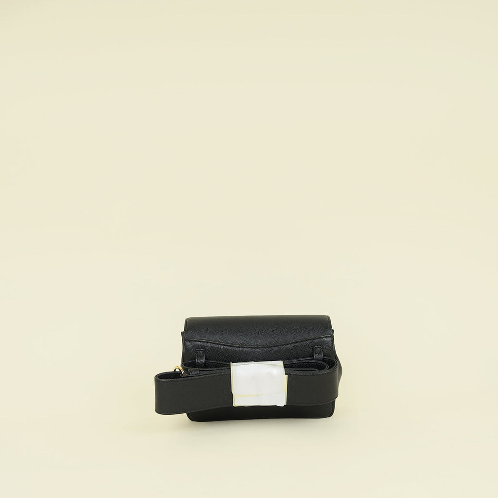 Chanel Black CC Captain Gold Belt Bag