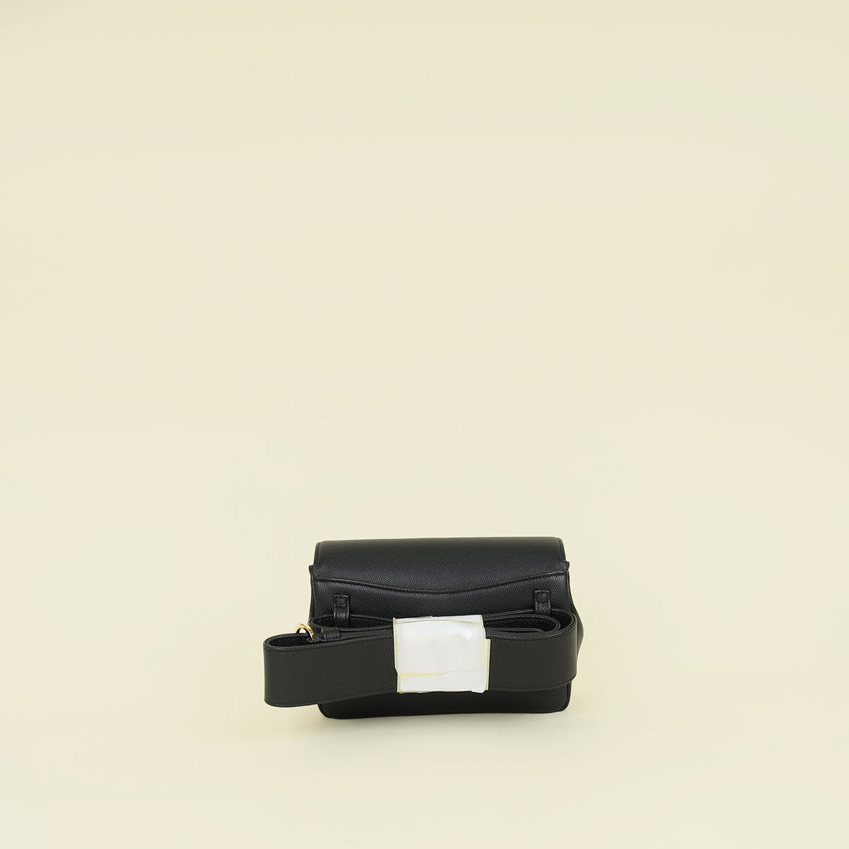 Chanel Black CC Captain Gold Belt Bag