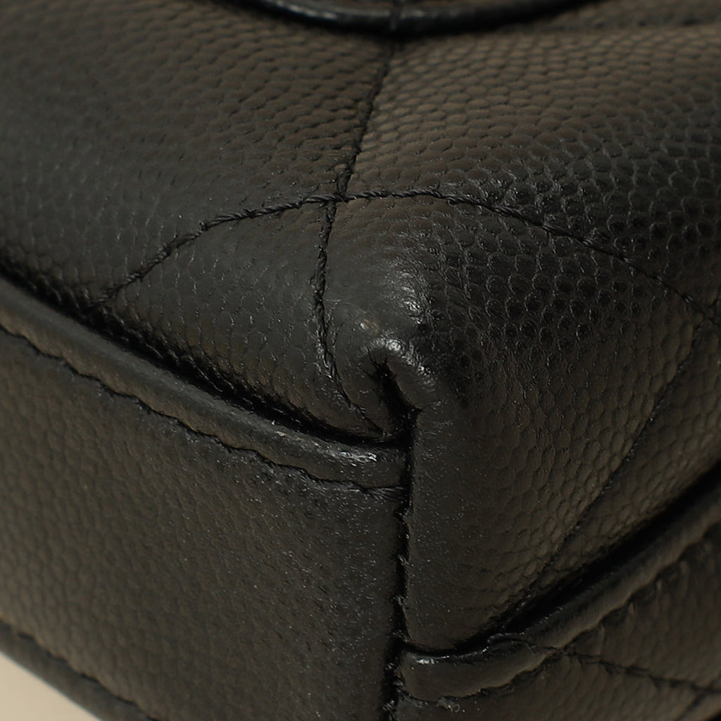 Chanel Black Nano Coco Handle Bag