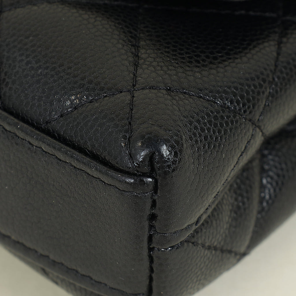Chanel Black Nano Coco Handle Bag