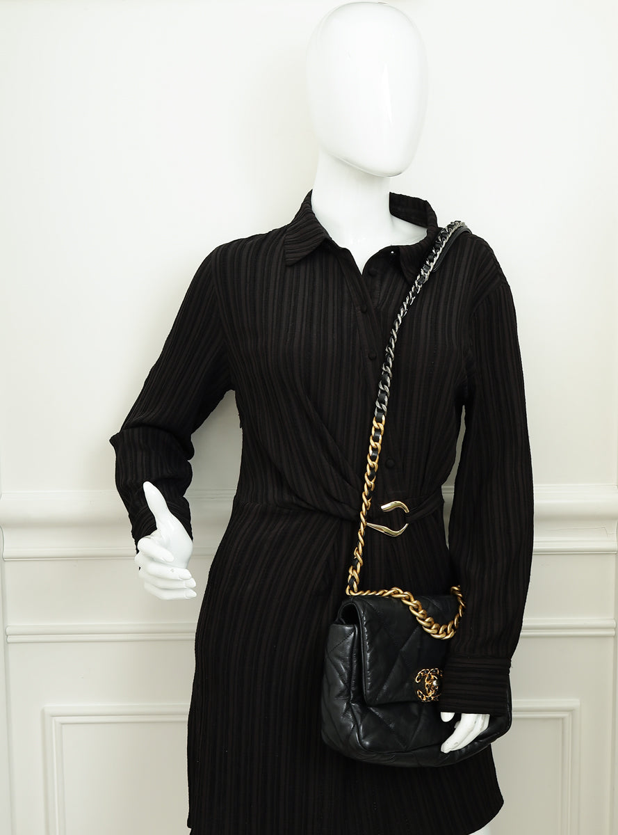 Chanel Black 19 Small Bag