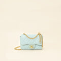 Chanel Light Blue Pending CC Mini Square Flap Bag