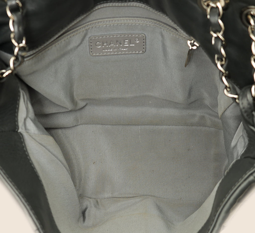 Chanel Gray Igloo Flap Bag