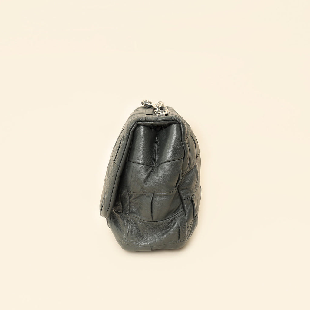 Chanel Gray Igloo Flap Bag