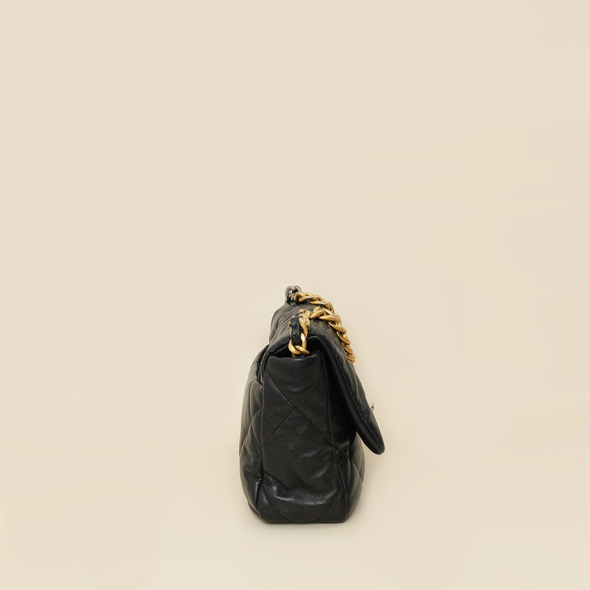 Chanel Black 19 Flap Small Bag
