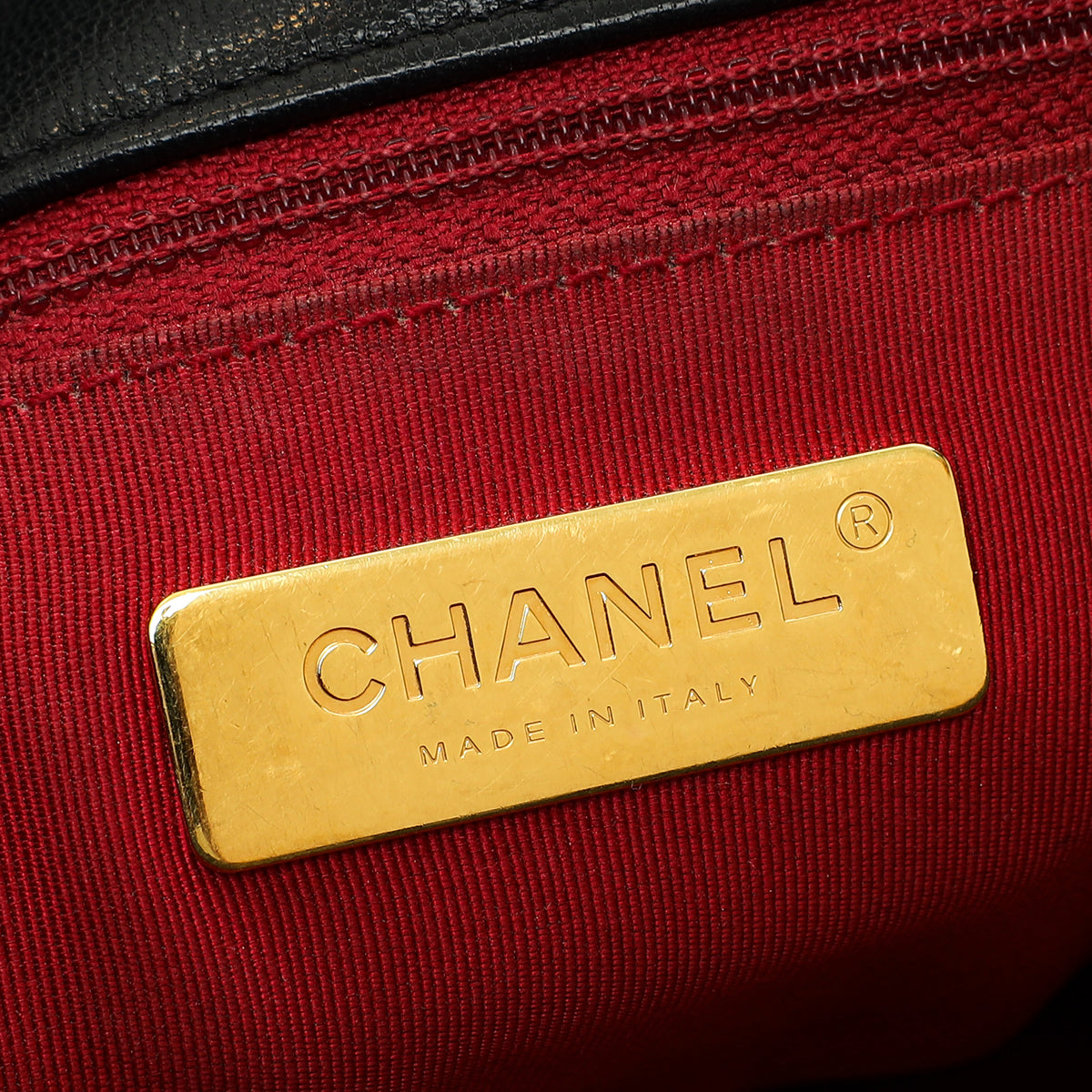 Chanel Black 19 Flap Small Bag