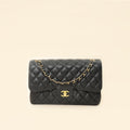 Chanel Black Classic Double Flap Jumbo Bag