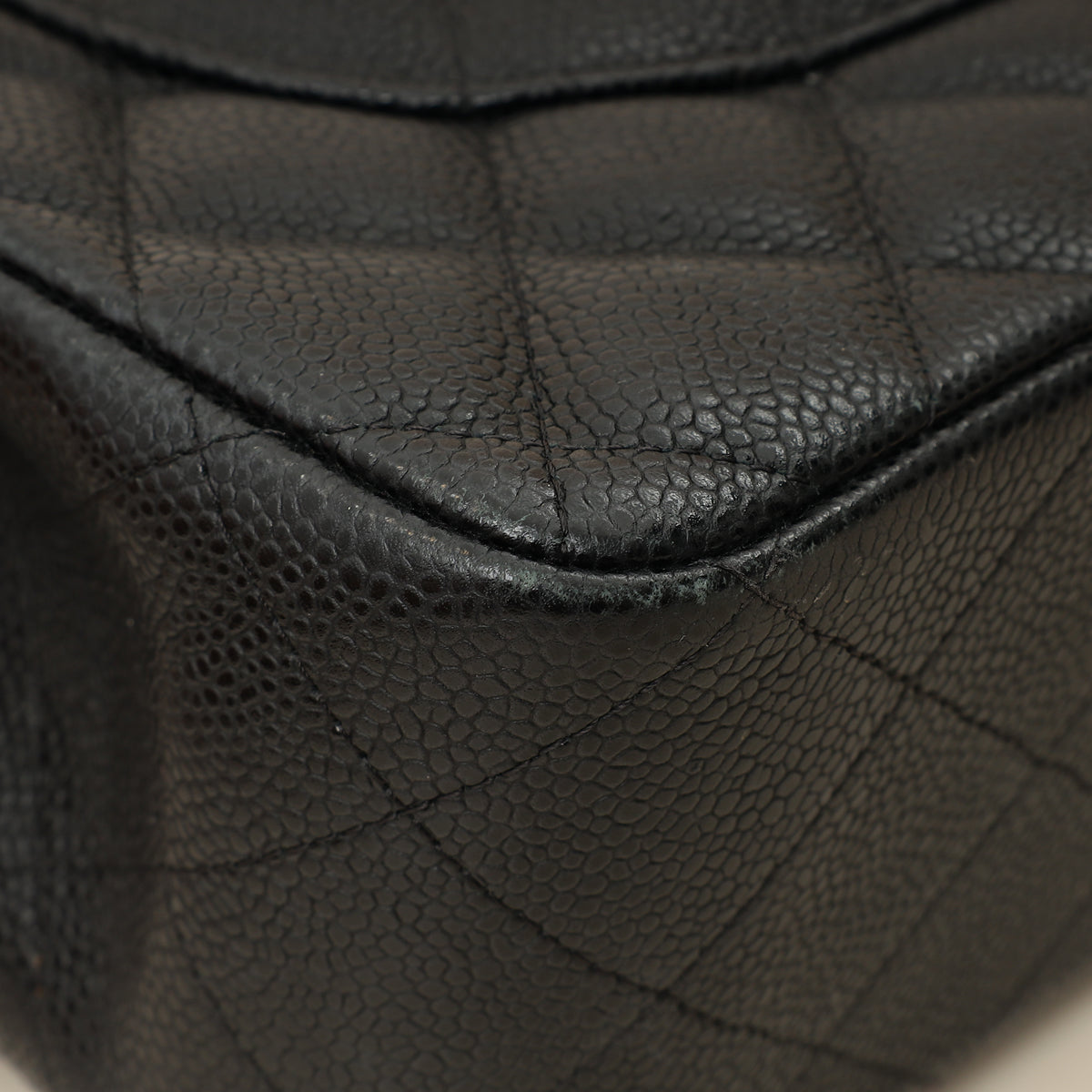 Chanel Black Classic Double Flap Jumbo Bag