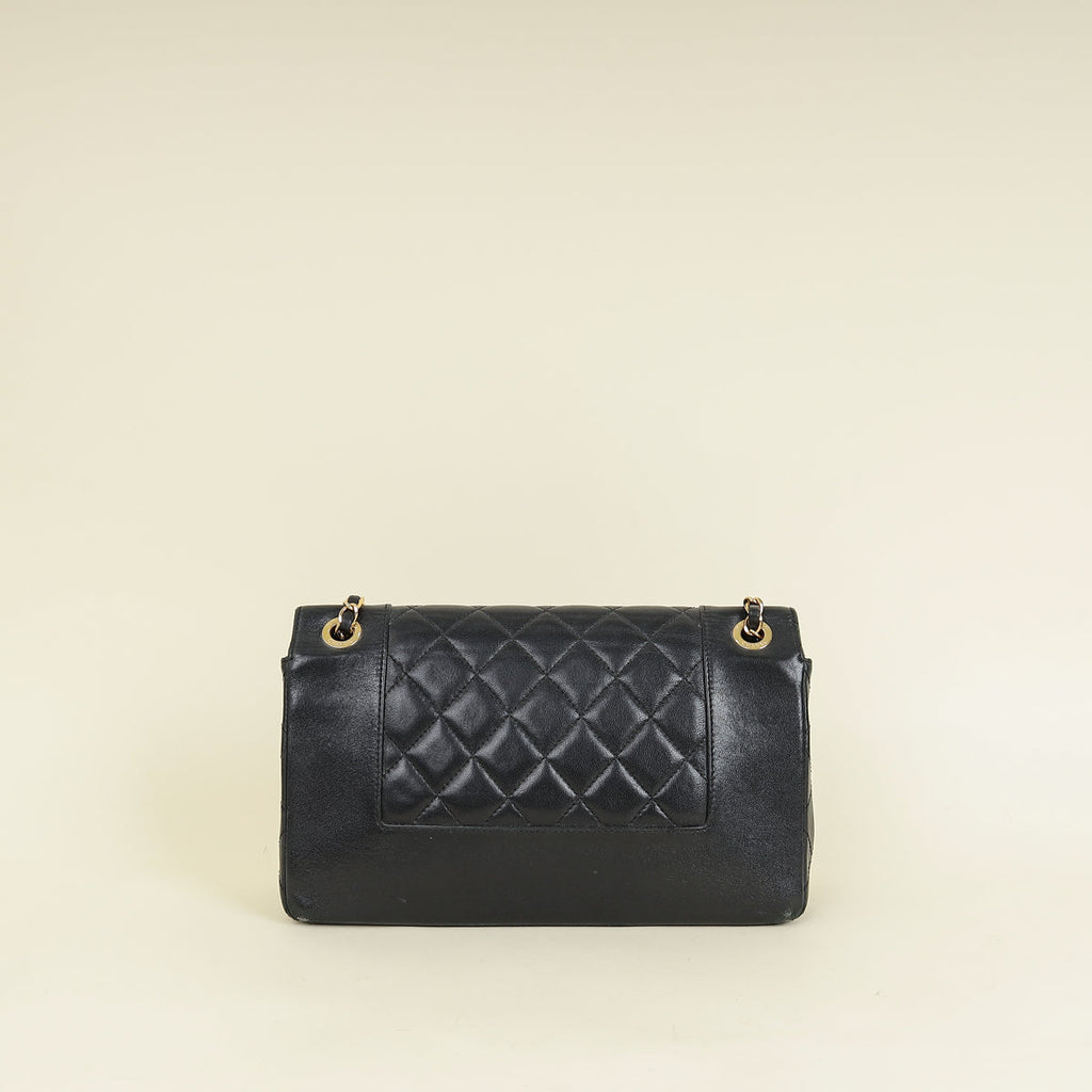 Chanel Black Mademoiselle Vintage Flap Bag