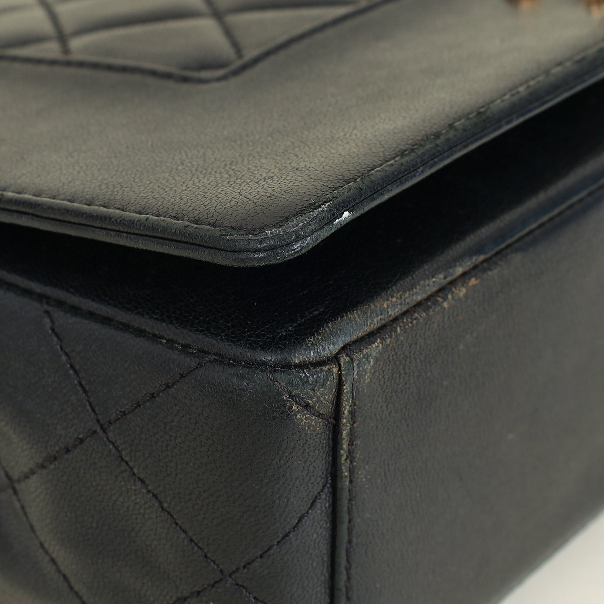 Chanel Black Mademoiselle Vintage Flap Bag