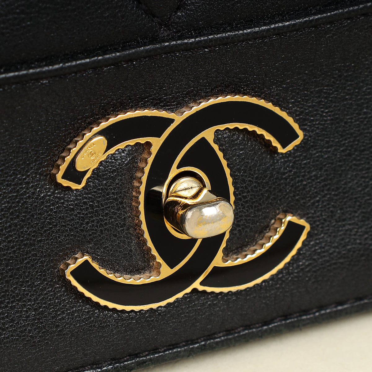 Chanel Black Mademoiselle Vintage Flap Bag