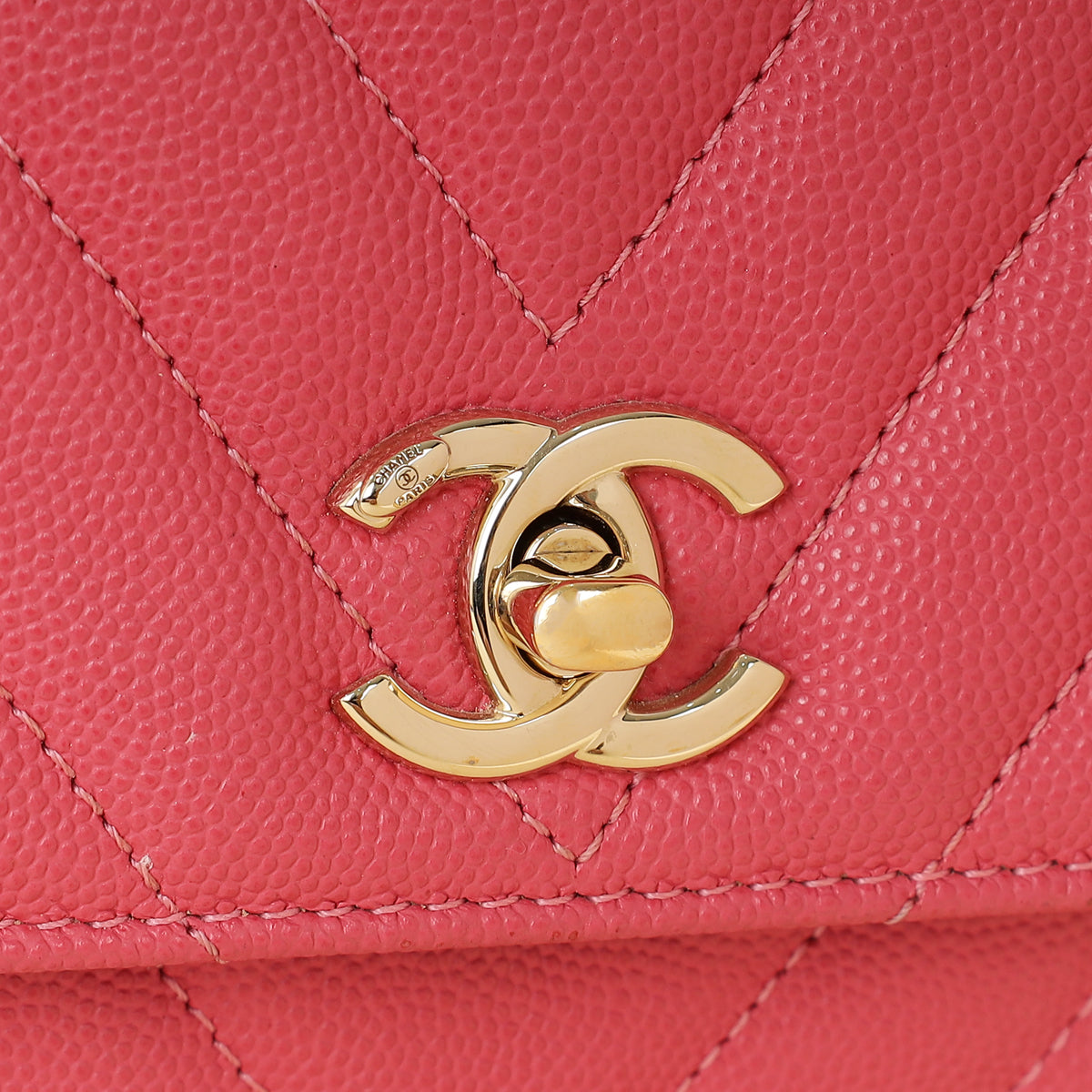 Chanel Pink Coco Handle Small Bag