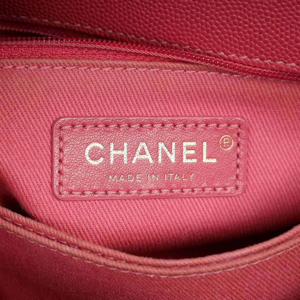 Chanel Pink Coco Handle Small Bag