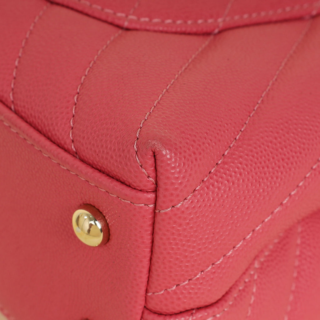 Chanel Pink Coco Handle Small Bag