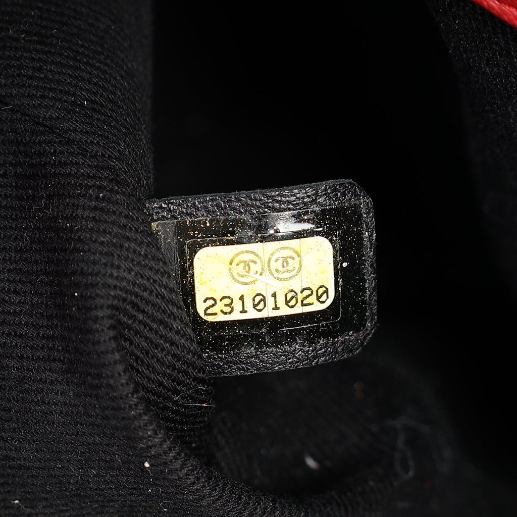 Chanel Red City Rock Shopping Bag