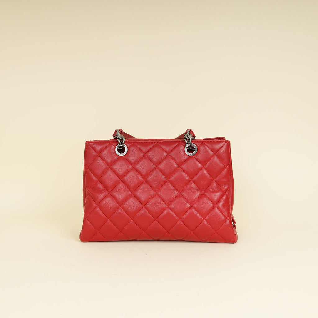 Chanel Red City Rock Shopping Bag