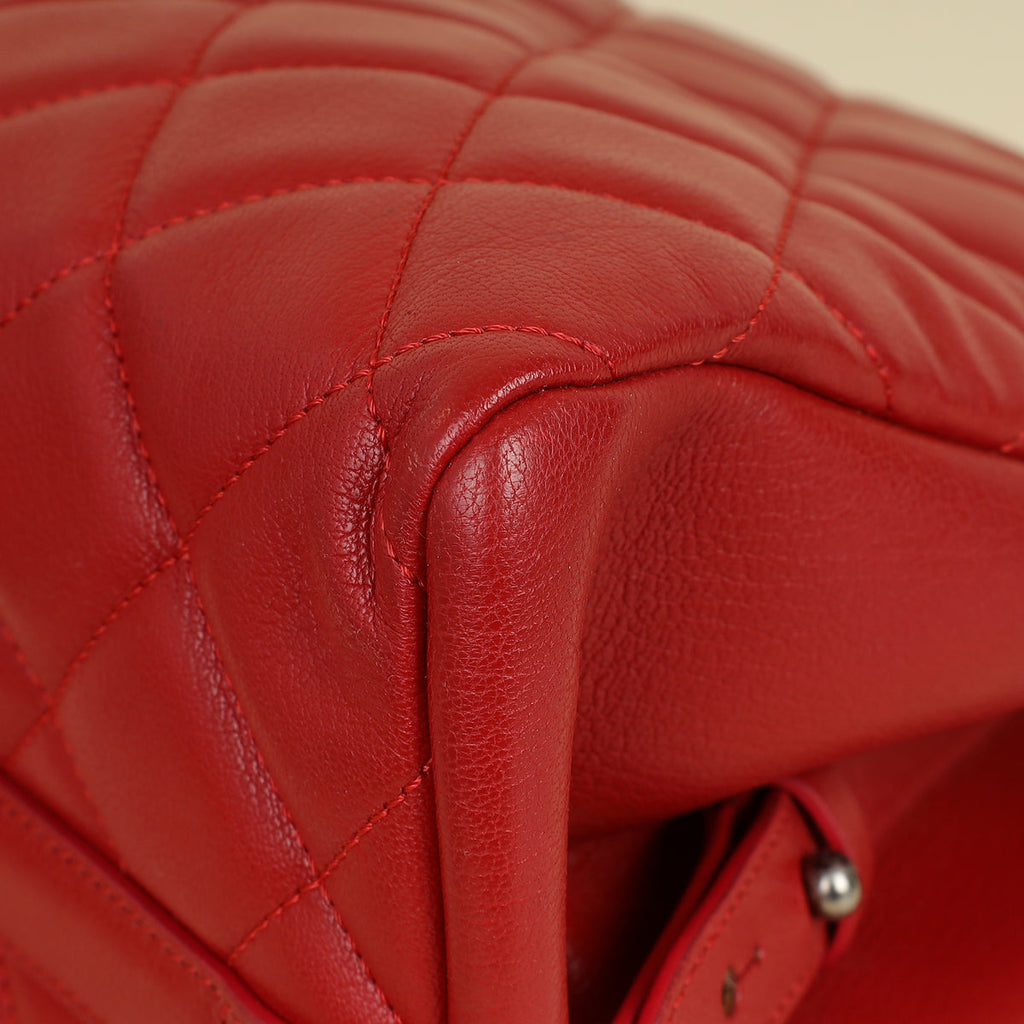 Chanel Red City Rock Shopping Bag