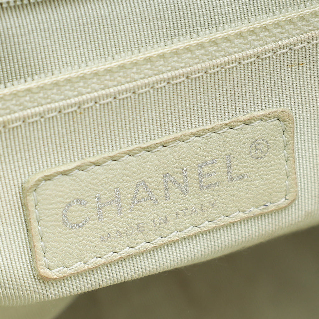 Chanel Blue Chain Around Bowler Bag